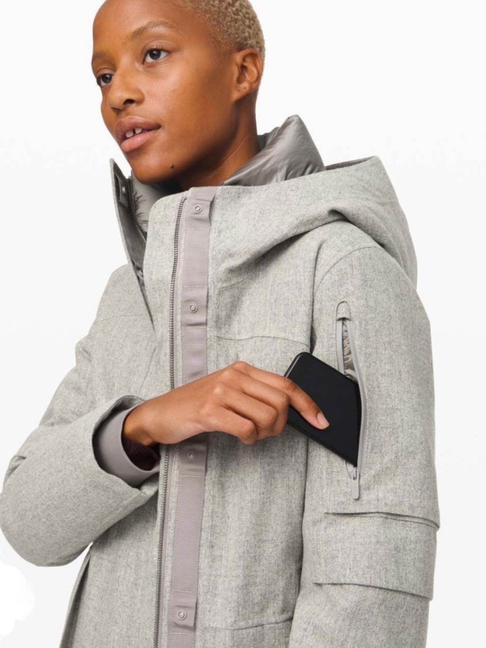 Lululemon Winter Warrior Jacket - size 10